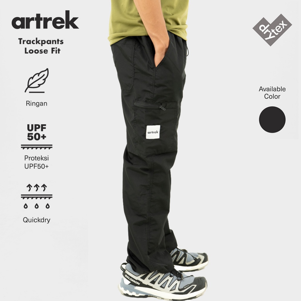 Artrek Trackpants Loose Fit Lightweight Quick Dry Cargo Pants กางเกง ...