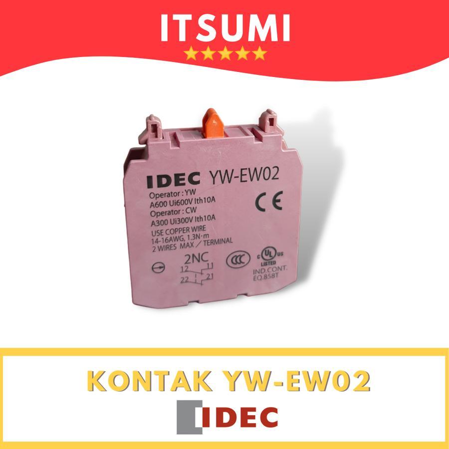 ปุ่มกด TOMBOL Idec ติดต่อ YW-EW02 YW EW02 สัมผัสปุ่ม Idec | Shopee Thailand