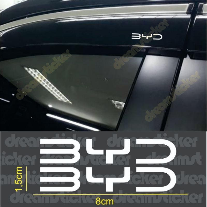 Byd Car Water Gutter Sticker สติ๊กเกอร์ติดรถยนต์ | Shopee Thailand