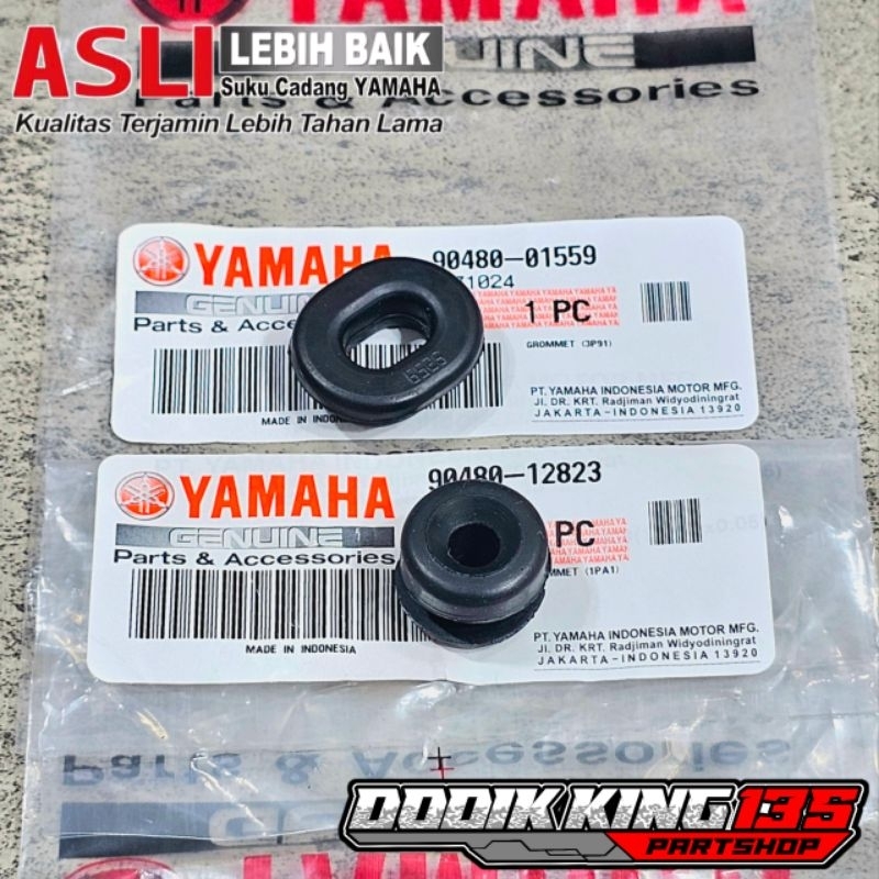 Grommet RUBBER ROUND OVAL FRAME RX KING RXK RXS ต้นฉบับ YAMAHA | 90480 ...