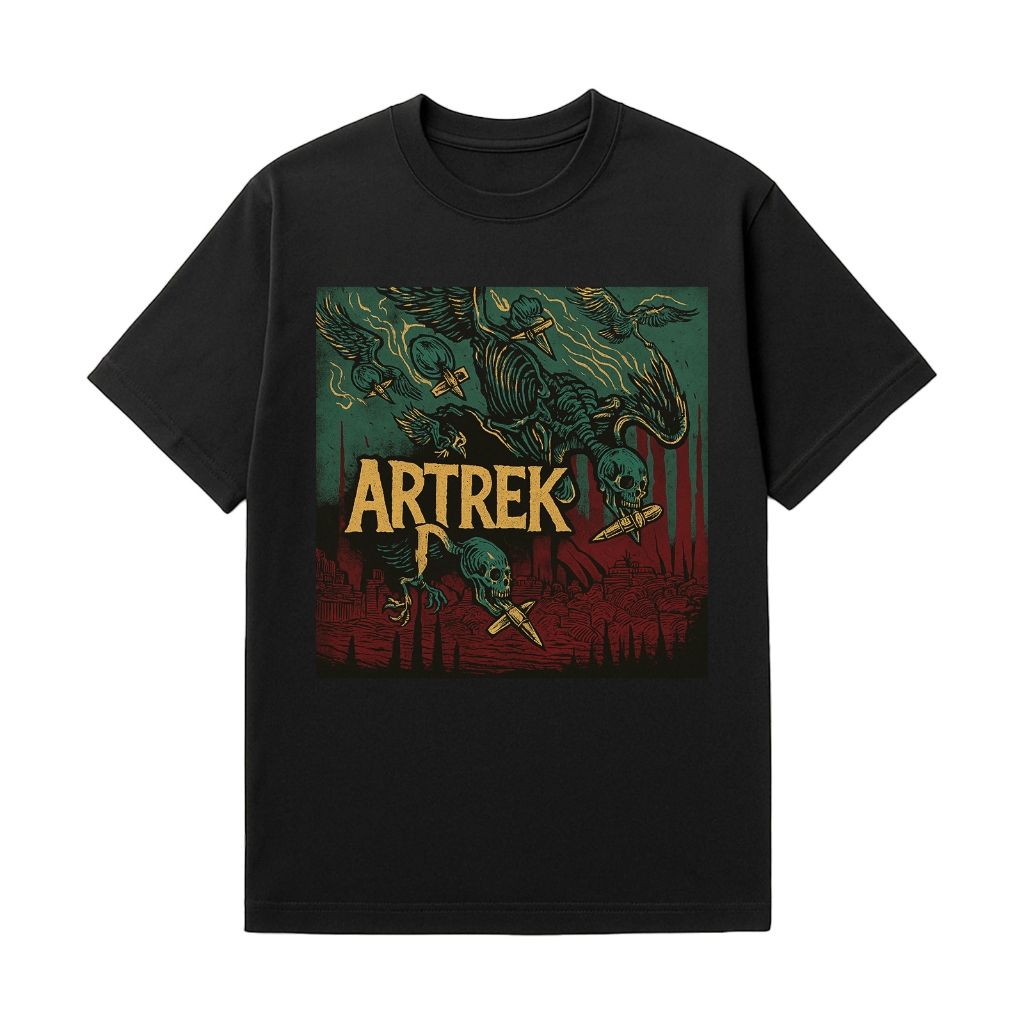 Artrek BLACK METAL LAMB OF TREK เสื้อยืด - ลําลองสบาย ๆ BASECAMP GYM ...