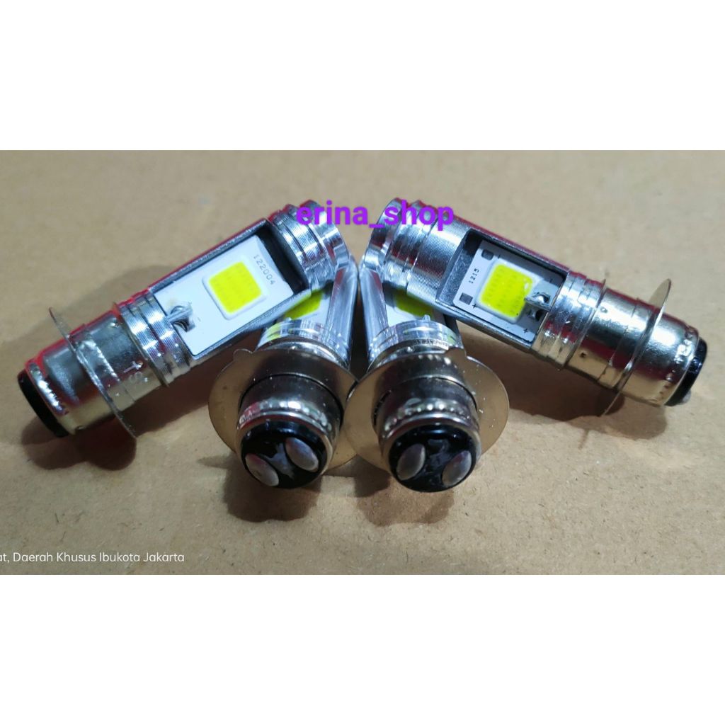 ลดล้างสต็อค หลอดไฟหน้า led 2 ตา 2 ด้าน รุ่น H6 รถมอเตอร์ไซด์อัตโนมัติ ...