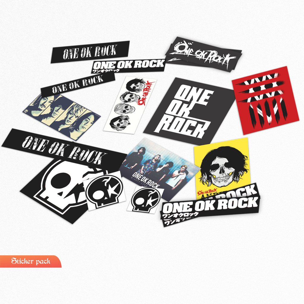 One Ok Rock Band Sticker / Sticker Pack | Shopee Thailand