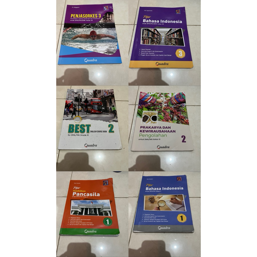 SMA/MA CLASS PACKAGE BOOK X-Xl-Xll QUADRA INDEPENDENT CURRICULUM ...
