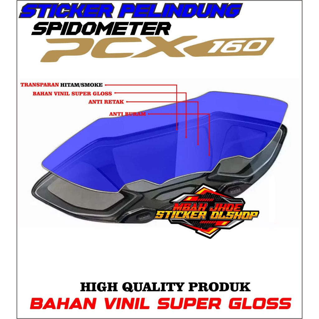 ฟิล์มกันรอย Honda PCX 160 SPIDOMETER | Shopee Thailand