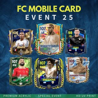 GANTUNGAN FC MOBILE พรีเมี่ยม พวงกุญแจอะคริลิก | การ์ดมือถือ THEME FC ...