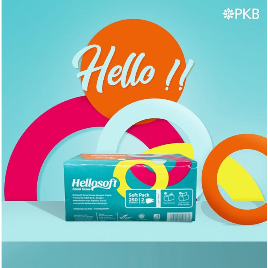 กระดาษเช็ดหน้า VIVA Hellosoft Premium 250 แผ่น 2 ชั้น / ทิชชู่ | Shopee ...
