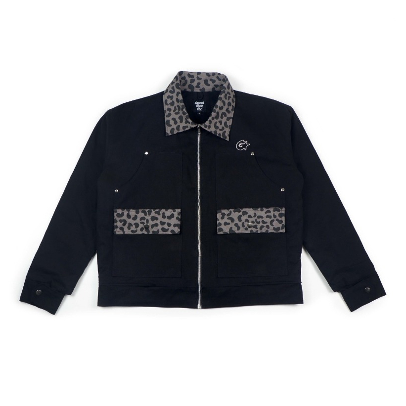 GOOD BYE EX - เสื้อแจ็คเก็ตทํางาน Boxy Leopard | Shopee Thailand