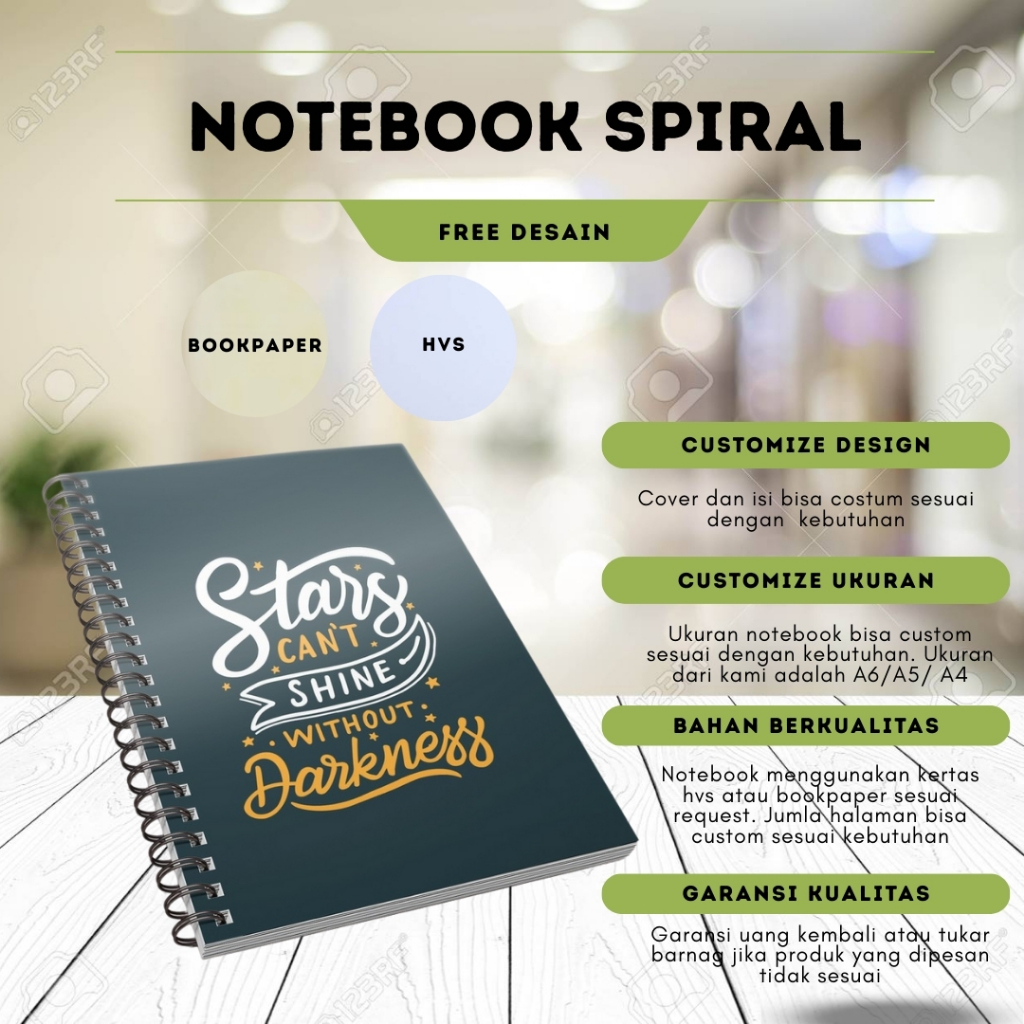 A5/A6/A4 Seminar BlockNotes | ปริมาณเกลียวข้าง| เนื้อหาและโลโก้ที่ ...