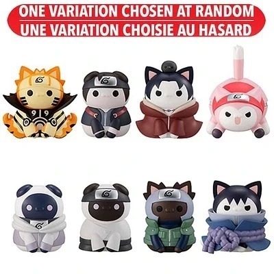 Mega Cat NARUTO Shippuden Nyaruto Last Battle Mini Figure Sasuke Uchiha ...