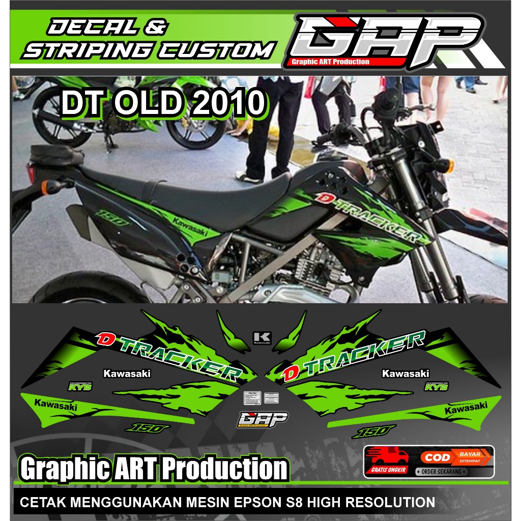 Striping DTracker OLD 2010 D TRACKER OLD BODY MAXDECAL MATERIAL ...