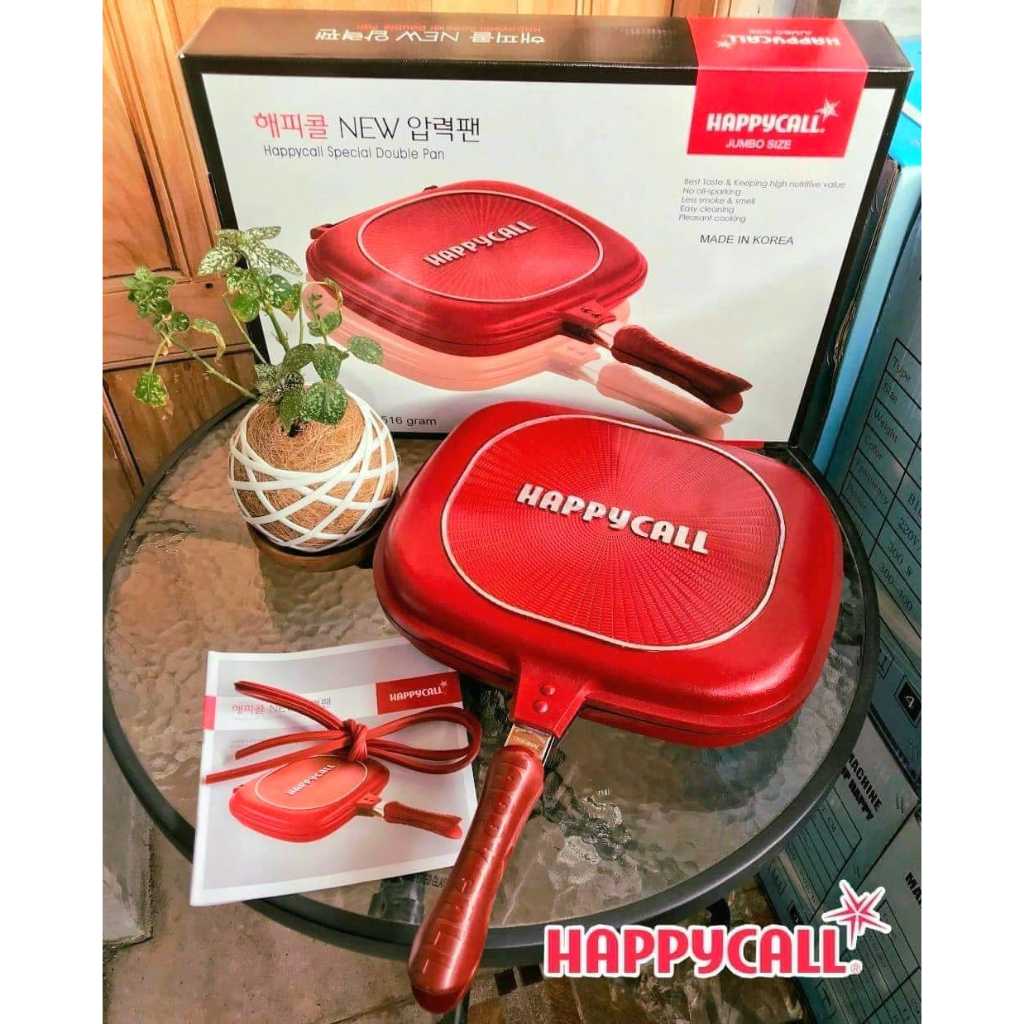 Happycall Double Pan 32cm / Happy Call Jumbo Pan / กระทะ Happycall ...