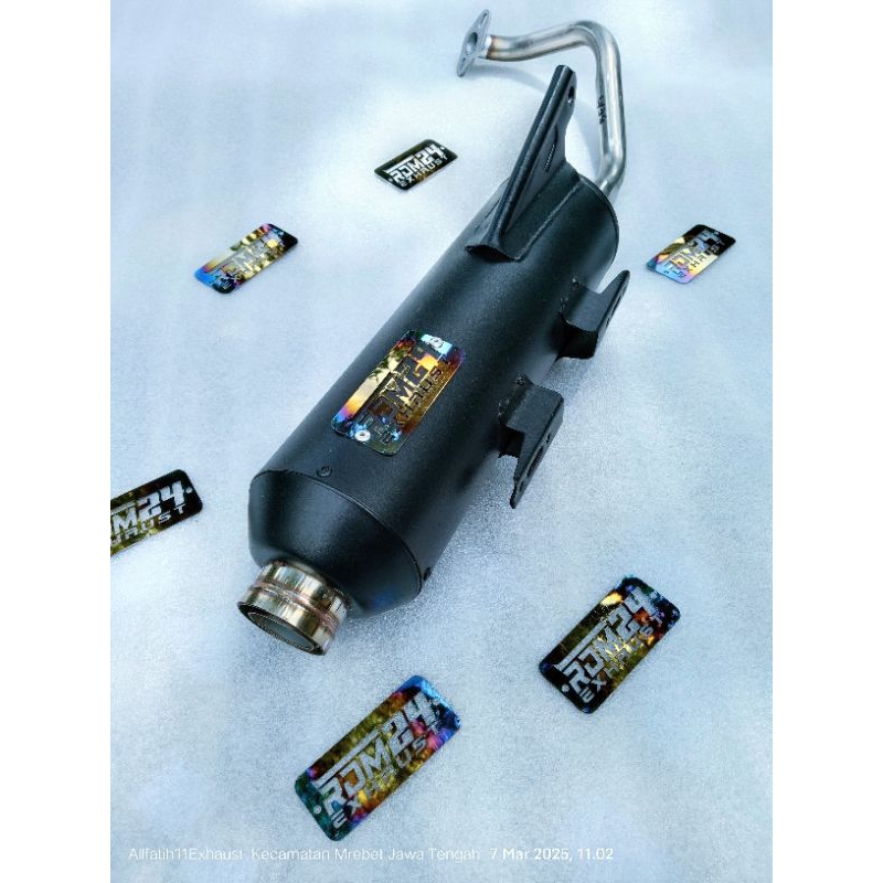 ไอเสียเงียบ killer RDM 24 ท่อไอเสีย Mio Sporty Mio Soulty Beat Fi Click ...