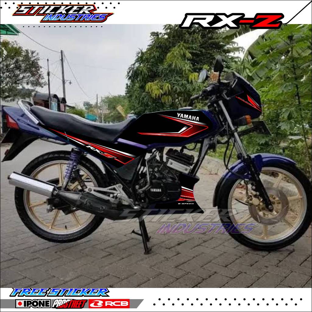 YAMAHA RX Z VARIATION STRIPING / สติ๊กเกอร์ LIST YAMAHA RXZ MOTORCYCLE ...