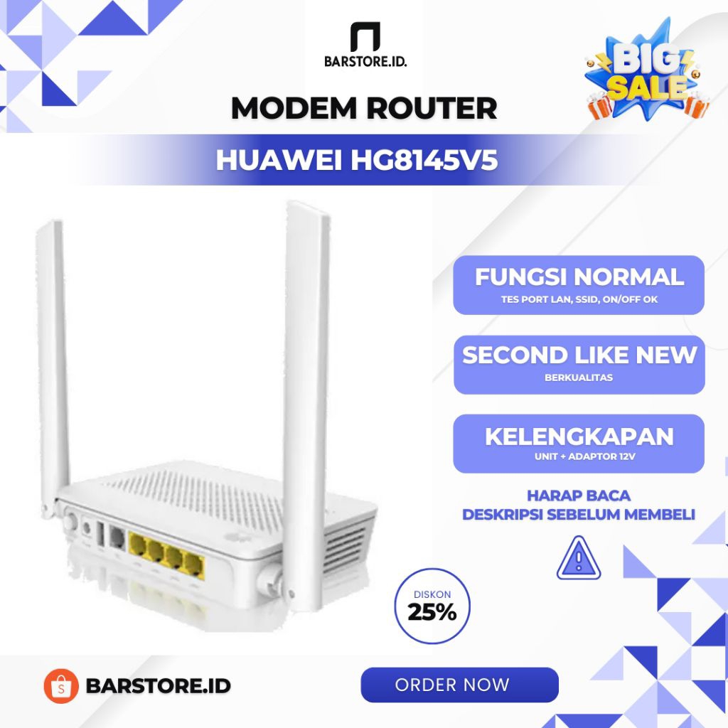 Huawei HG8145V5 Port Blue Ont Router [3] | Shopee Thailand