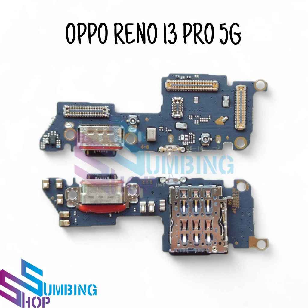 Oppo Reno 12 Pro 5G Charger Connector บอร์ด Pcb บอร์ด Usb Con Cas Mic ...
