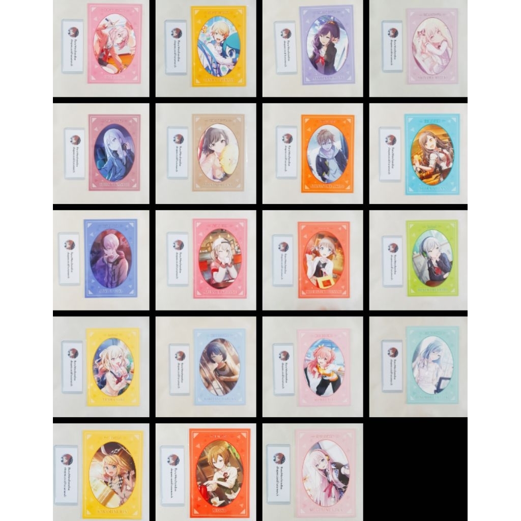โครงการ Sekai Proseka Animate โปสการ์ด | Shopee Thailand