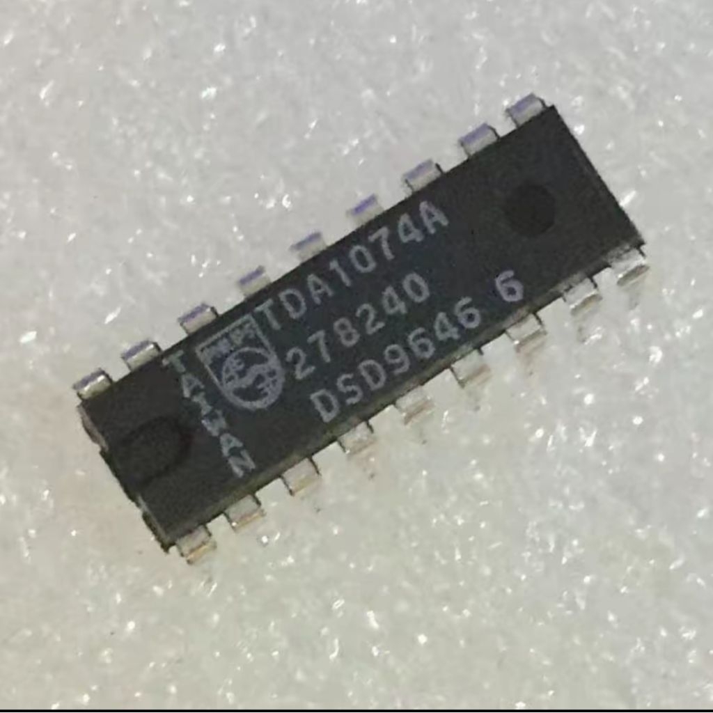 IC TDA1074A TDA1074 Philips Dual Tandem เครื่องวัดปริมาณอิเล็กทรอนิกส์ ...