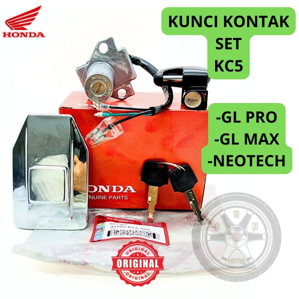 ORIGINAL KC5 CONTACT KEY SET HONDA GL PRO, GL MAX, NEOTECH 4 สายคุณภาพ ...