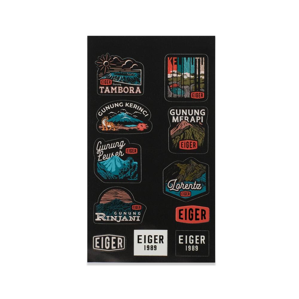 EIGER EIGER89 สติ๊กเกอร์ MOUNTAIN | Shopee Thailand