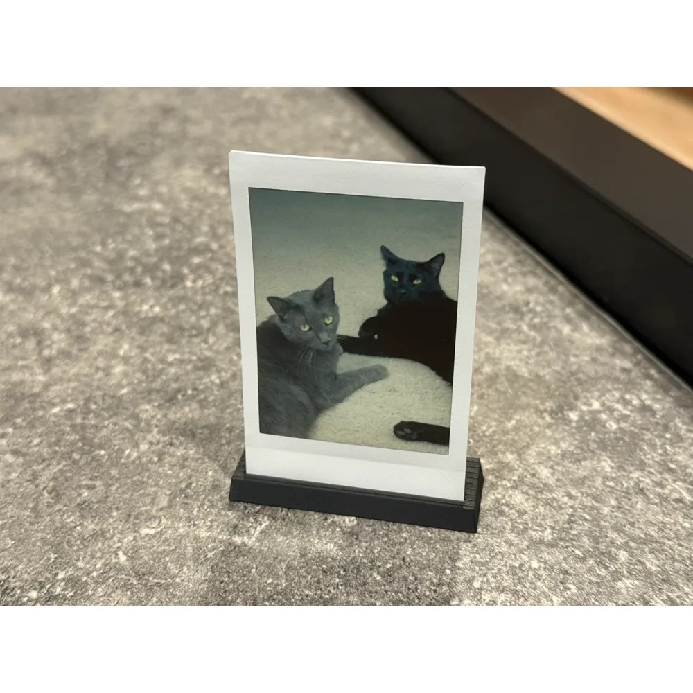 MINIMAL Minimalist Modern Instax Mini Photo Stand, Simple & Beautiful ...