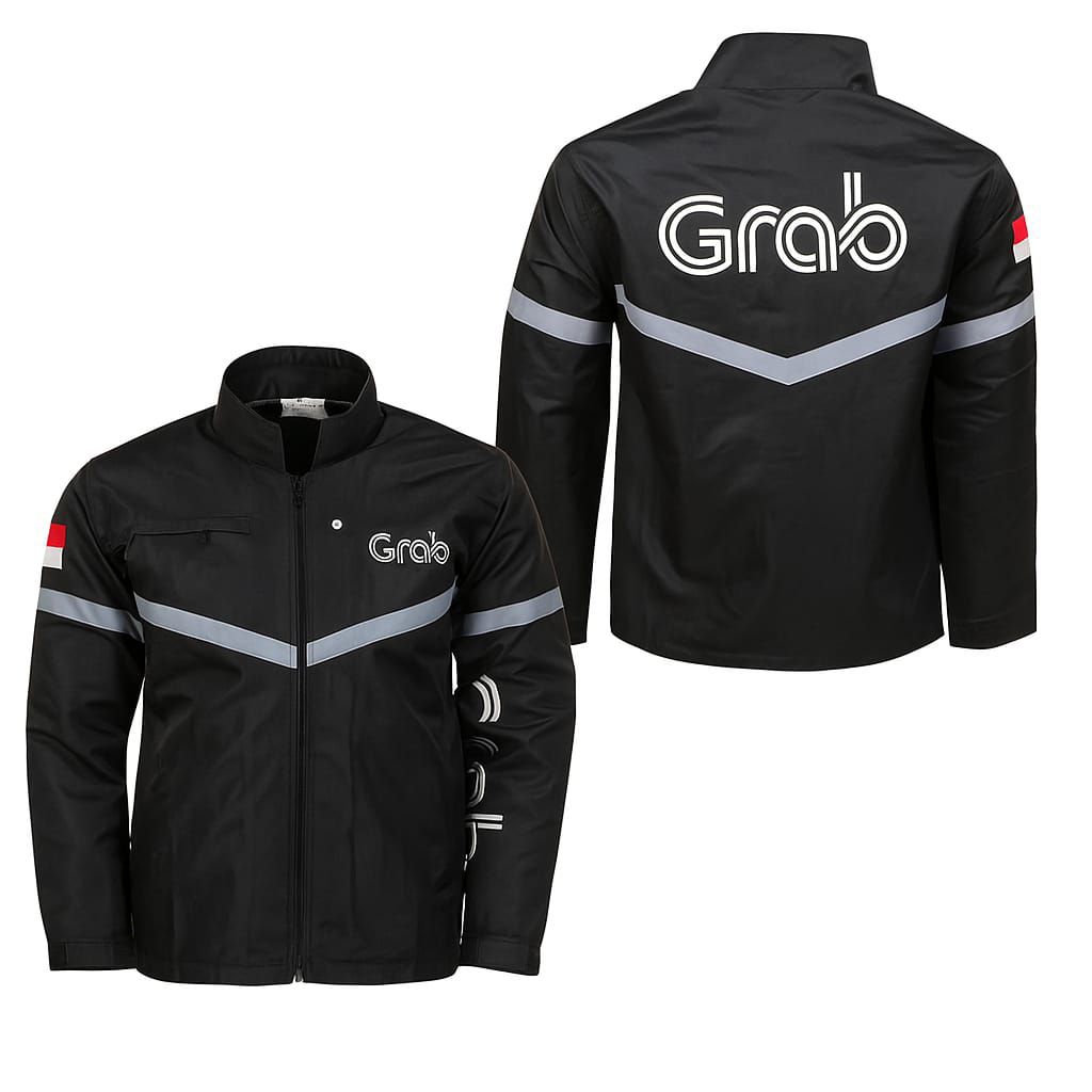 Parasut Driver Ojol Grab Jacket/เสื้อแจ็คเก็ตมอเตอร์ไซค์สําหรับผู้ชาย ...