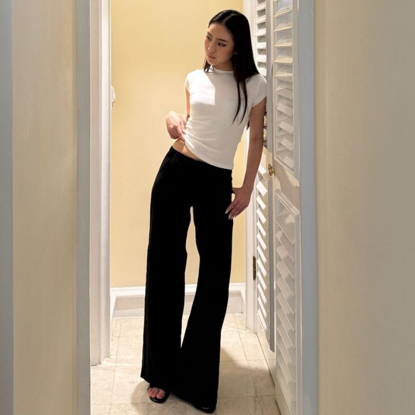 กางเกง Mandy Low Waist - WEAR.THREEK | Shopee Thailand