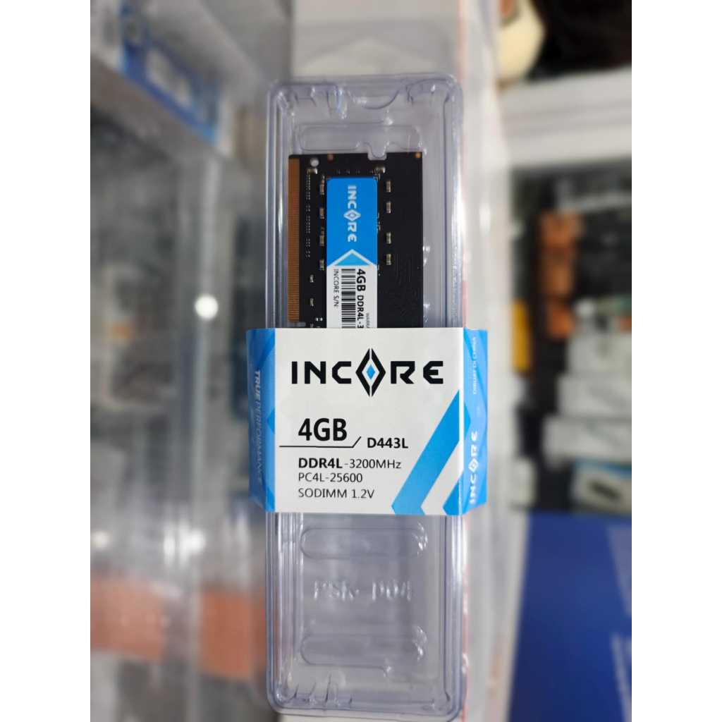 INCORE RAM SODIMM 1.2V DDR4L 4GB-3200MHz D443L | Shopee Thailand