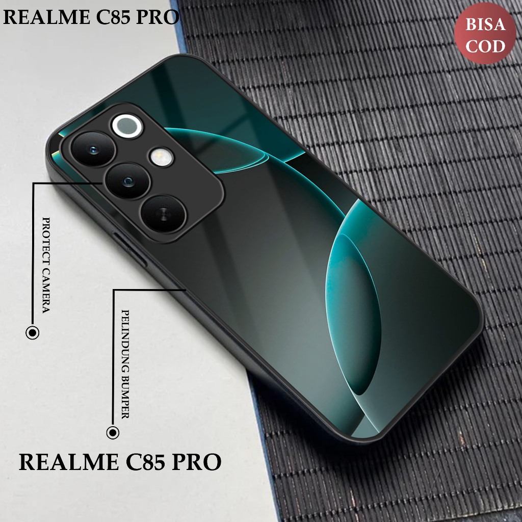 Realme c85 pro Body และเคสป้องกันกล้อง เคสแบบนิ่มเคลือบเงา Realme c85 ...