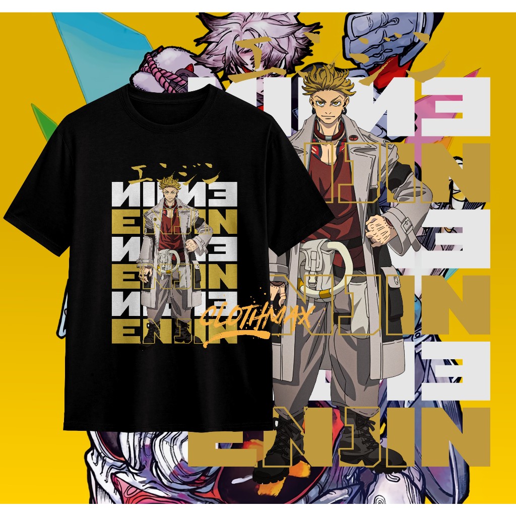 เสื้อยืด Anime Engine Gachiakuta - Riyo Reaper - Rudo Surebrec - Zana ...