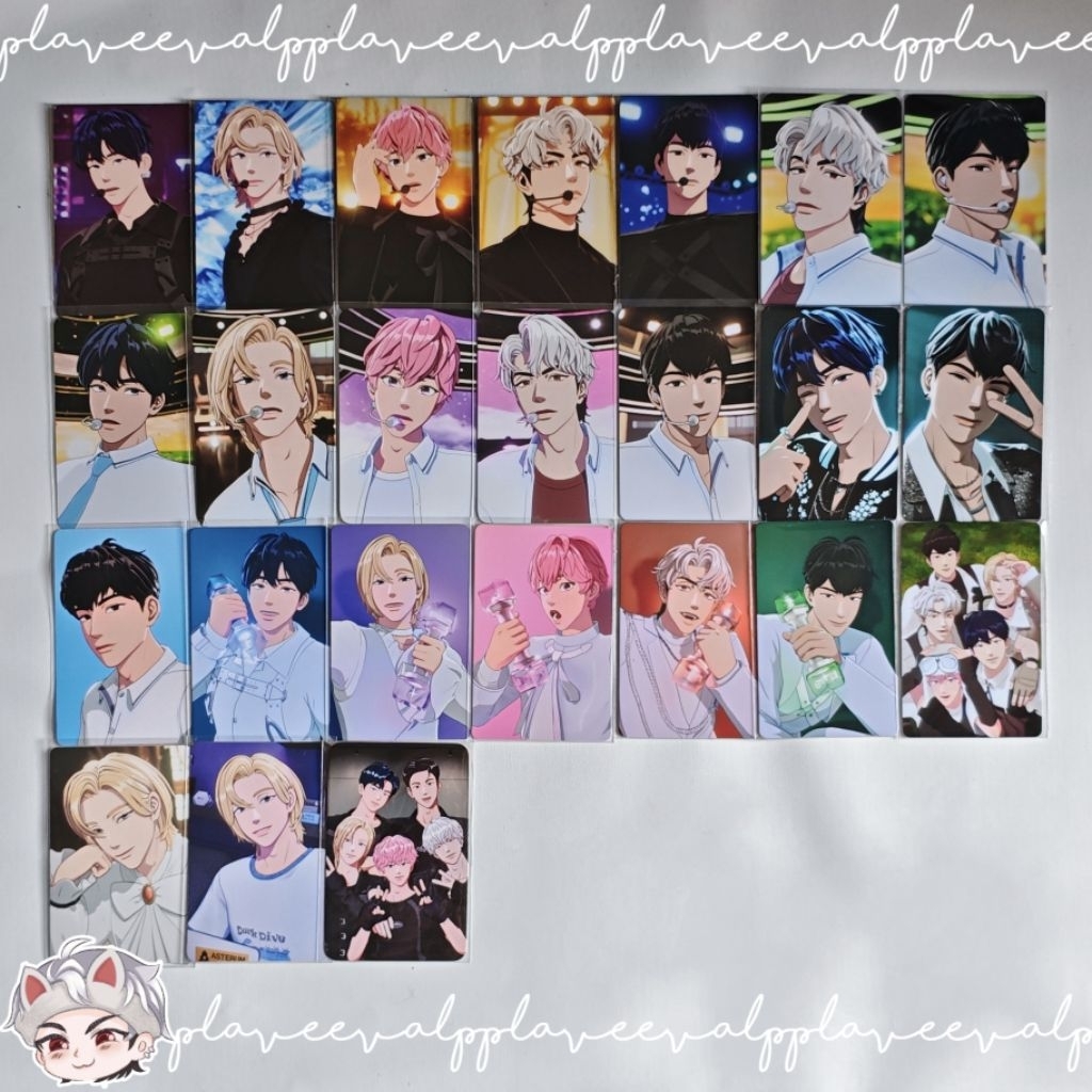 PIVE PHOTOCARD KCON ANIPLUS ONLINE OFFLINE KTOWN4U POP-UP เครื่องดื่ม ...