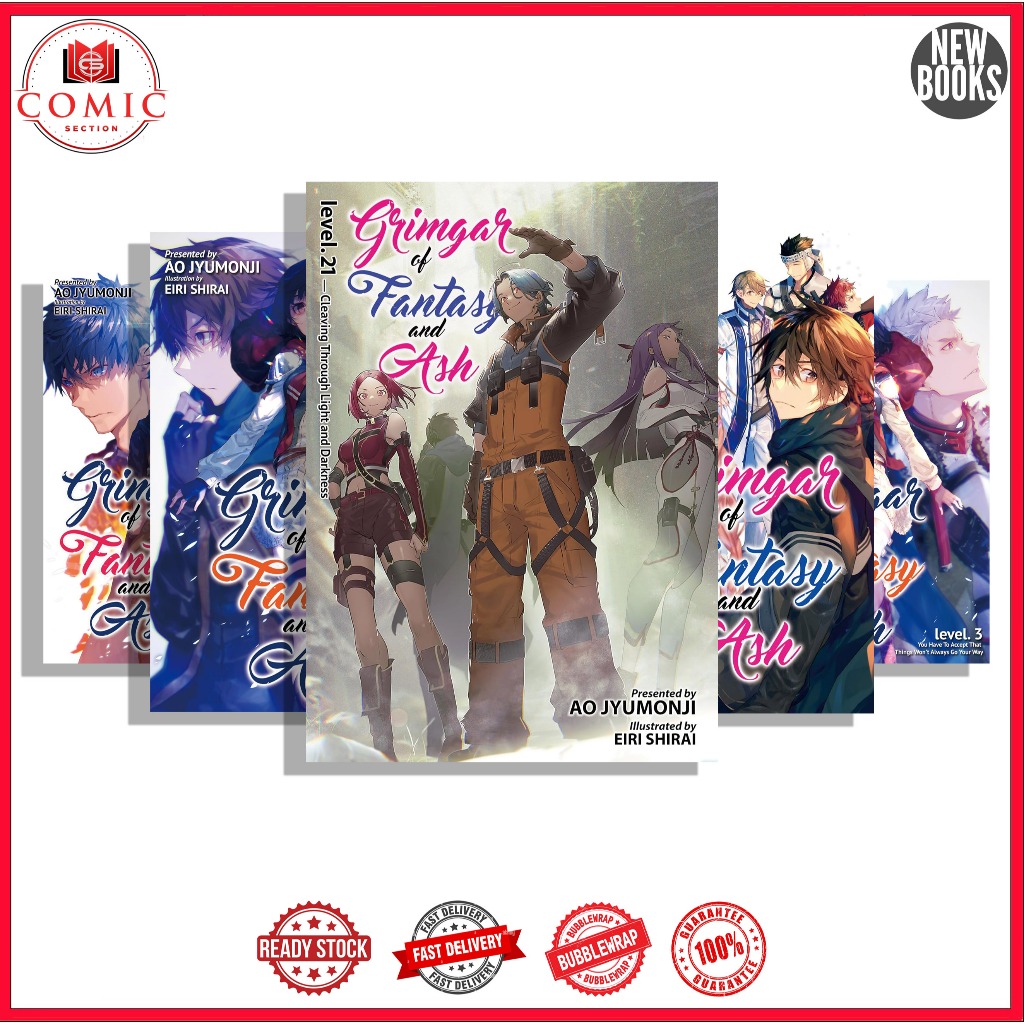 Grimgar of Fantasy and Ash, 21 Book Series (LIGHT NOVEL) | Shopee Thailand