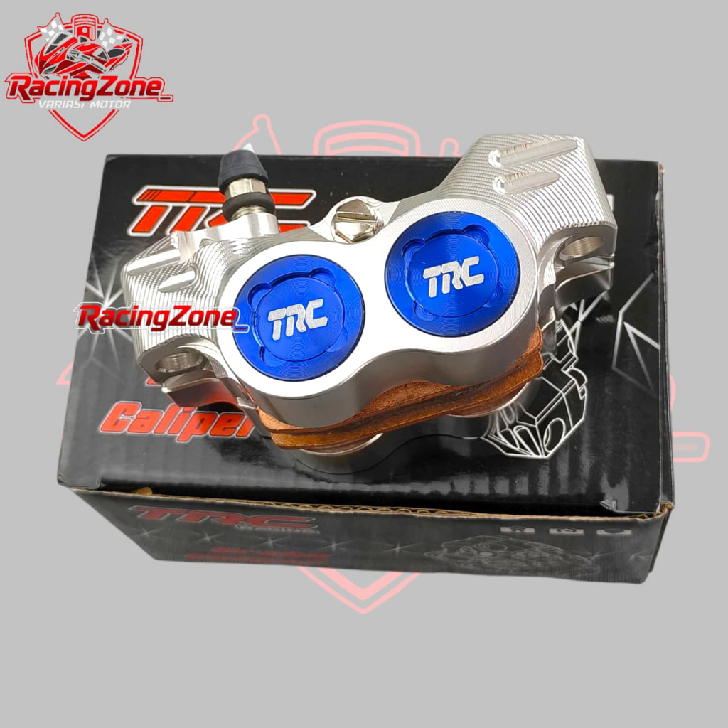 TRC Formula 4 ลูกสูบเต็ม CNC Silver Edition คาลิปเปอร์เบรกสากล | Shopee ...
