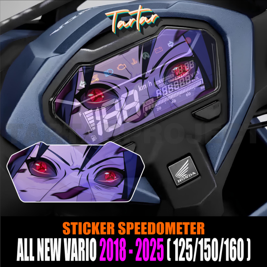 ใหม่ทั้งหมด Vario Anime Transparent Spido / Speedometer สติกเกอร์ ...