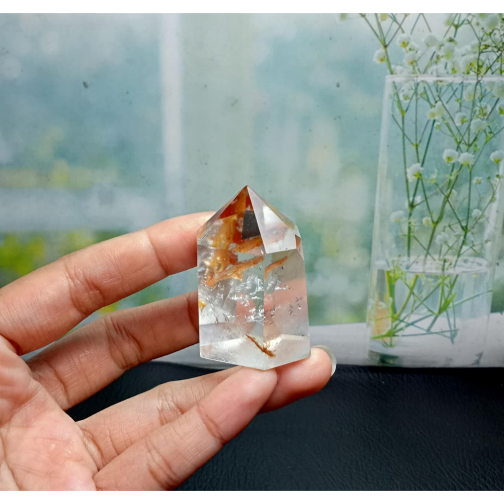 ตัวชี้ธรรมชาติ/ทาวเวอร์ Fat Clear Quartz เกรดสูงสุด (9) | Shopee Thailand