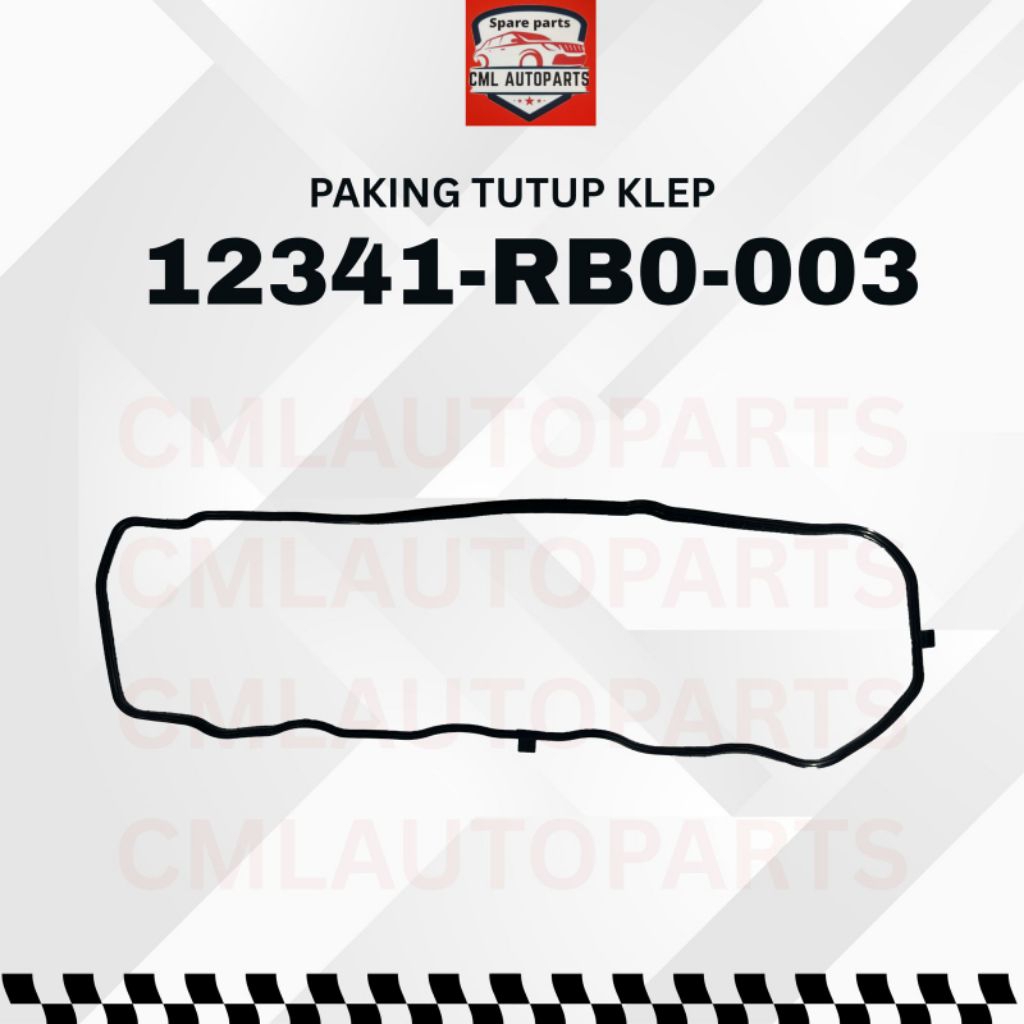 ปะเก็นฝาครอบวาล์ว 12341-RB0-003 Honda Jazz RS Mobilio Freed Brio ...