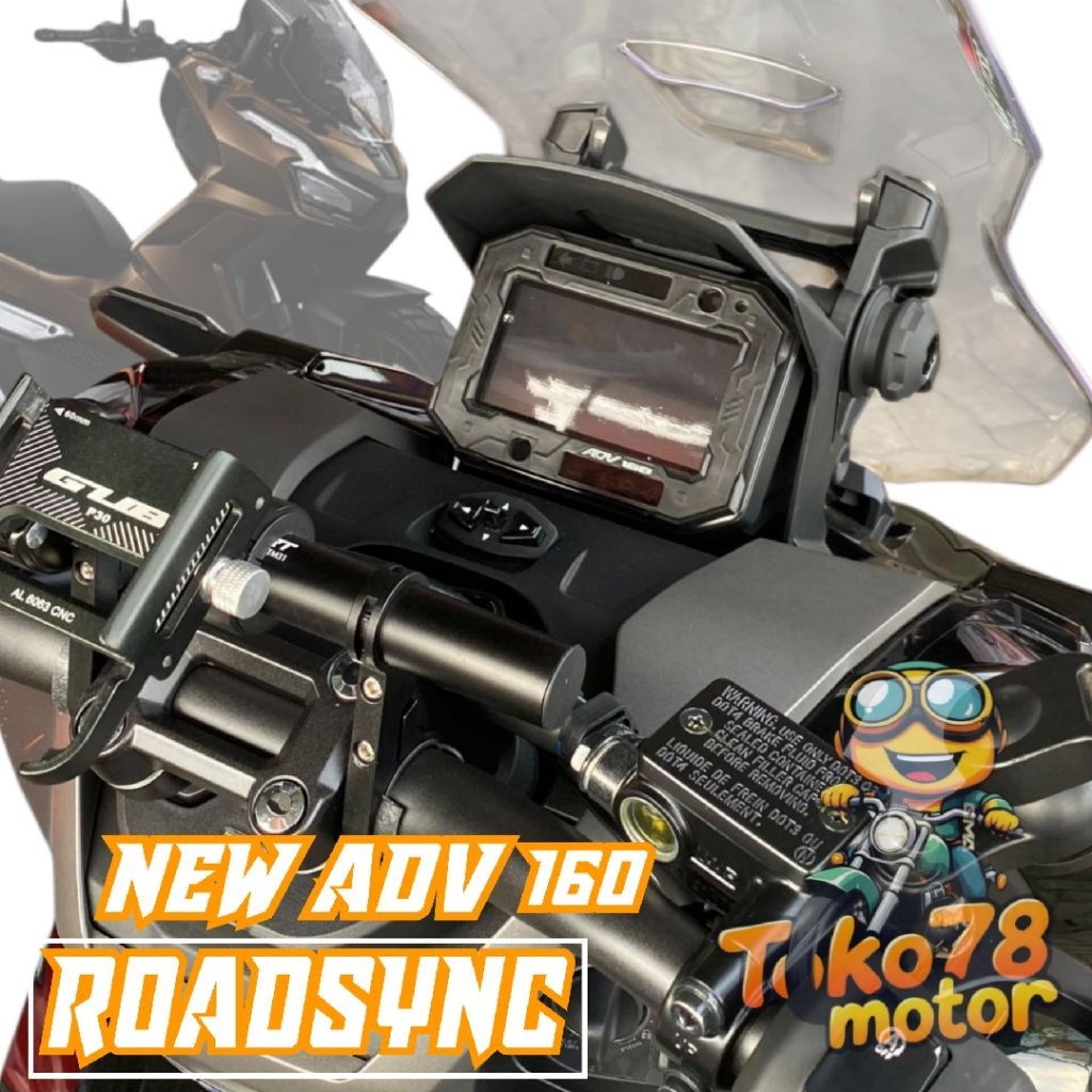 สติ๊กเกอร์ยาง Speedometer ป้องกันรอยขีดข่วน New Honda ADV 160 ROADSYNC ...