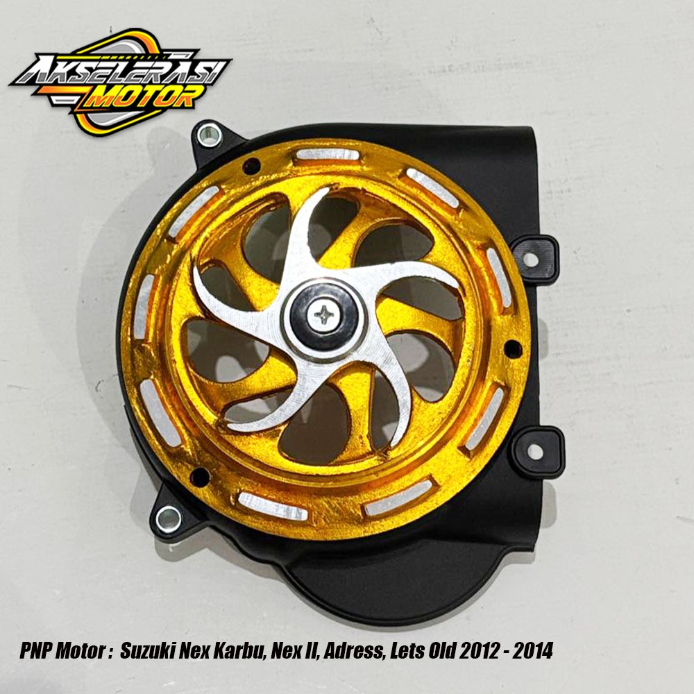ฝาครอบพัดลม Suzuki Nex ชุดฝาครอบพัดลม Suzuki Address Spinner อลูมิเนียม ...
