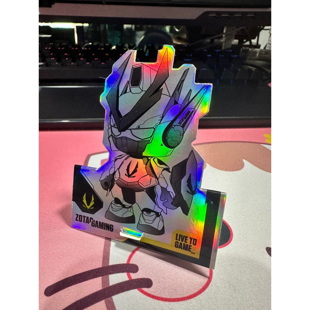 สติ๊กเกอร์หุ่นยนต์ของเล่น zotac ztorm ของขวัญมาสคอต vga rtx | Shopee