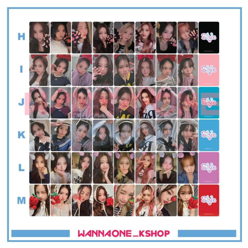 Photocard Hearts2hearts STYLE H2H | Shopee Thailand
