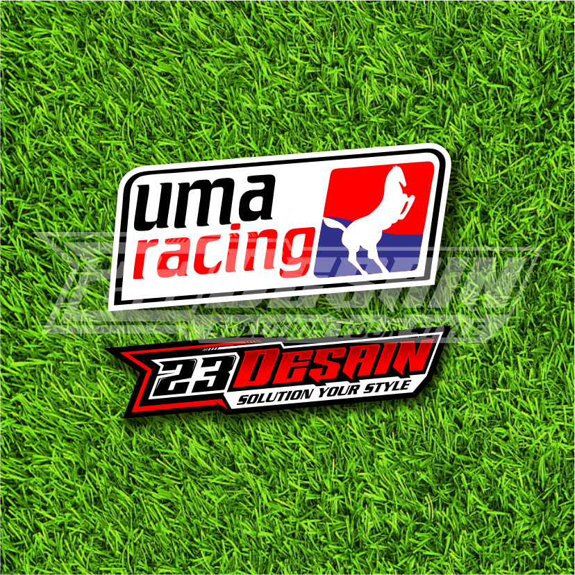 UMA RACING STICKER UMA RACING PART PERFORMANCE STICKER | Shopee Thailand