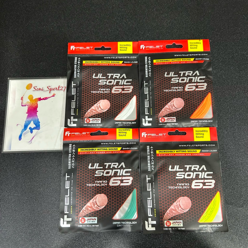 ULTRA SONIC 63 FELET STRINGS (ORIGINAL) | Shopee Thailand
