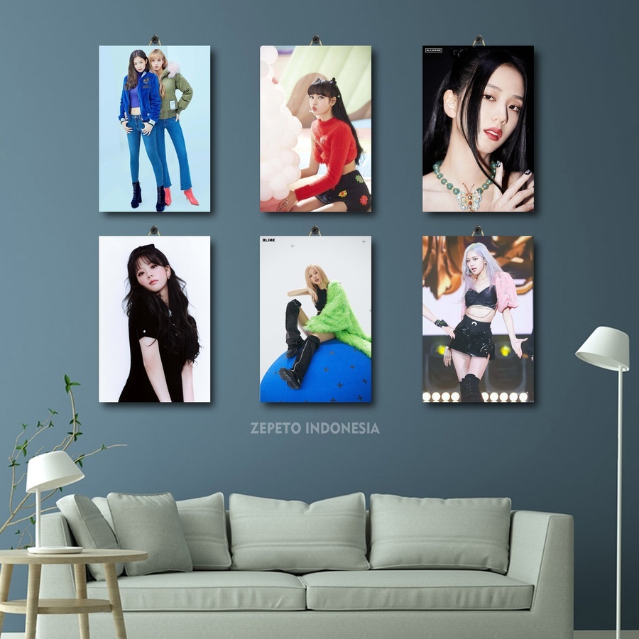 Kpop Blackpink Kim Jisoo Aesthetic Wall Display | ของแต่งห้องไม้Kpop ...
