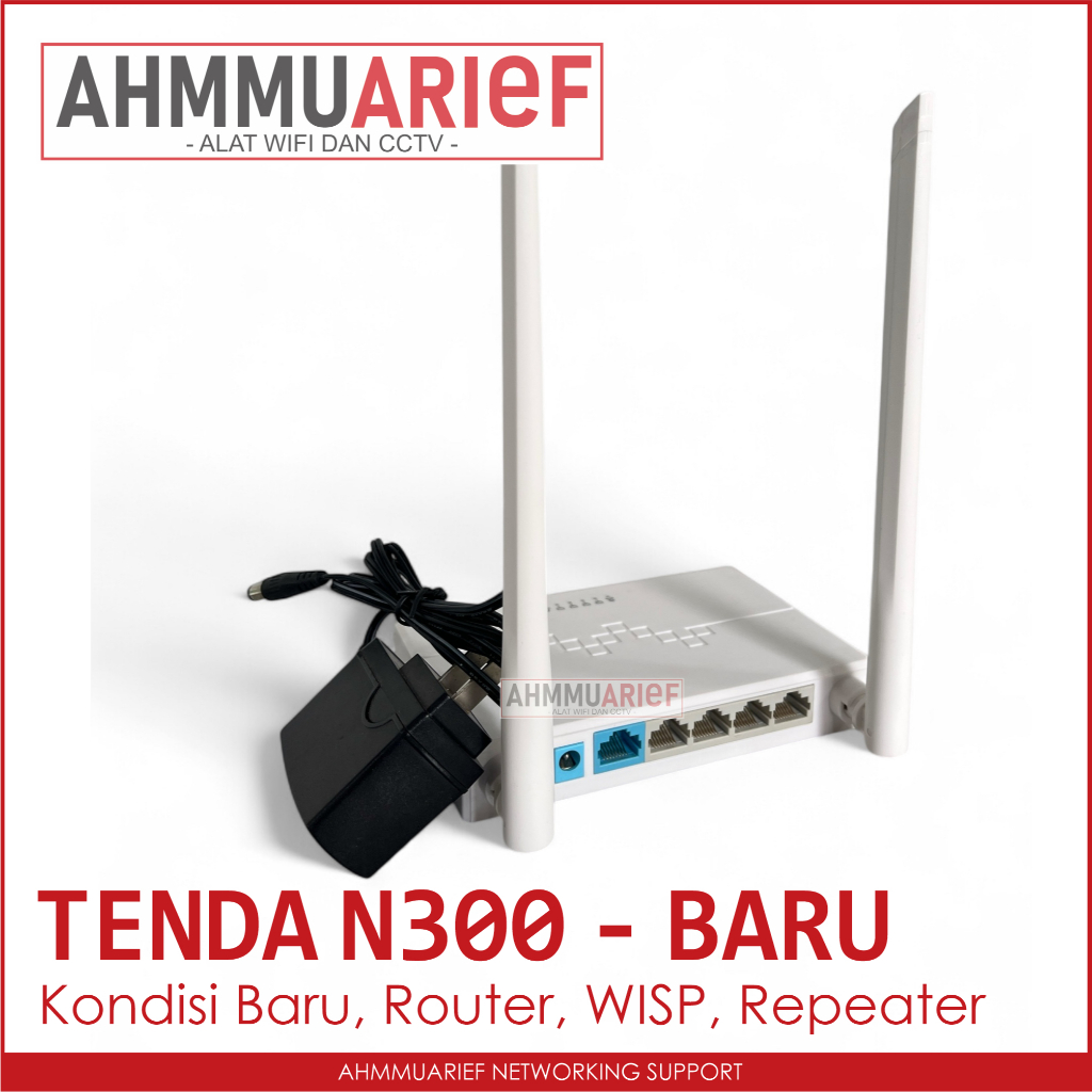 ใหม่ - TENDA N300 N301 WIRELESS ROUTER EXTENDER ACCESS POINT WIFI ...
