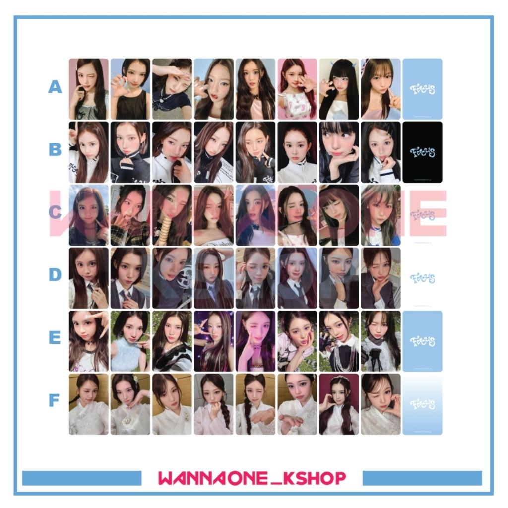Photocard Hearts2hearts FOCUS อัลบั้ม H2H | Shopee Thailand