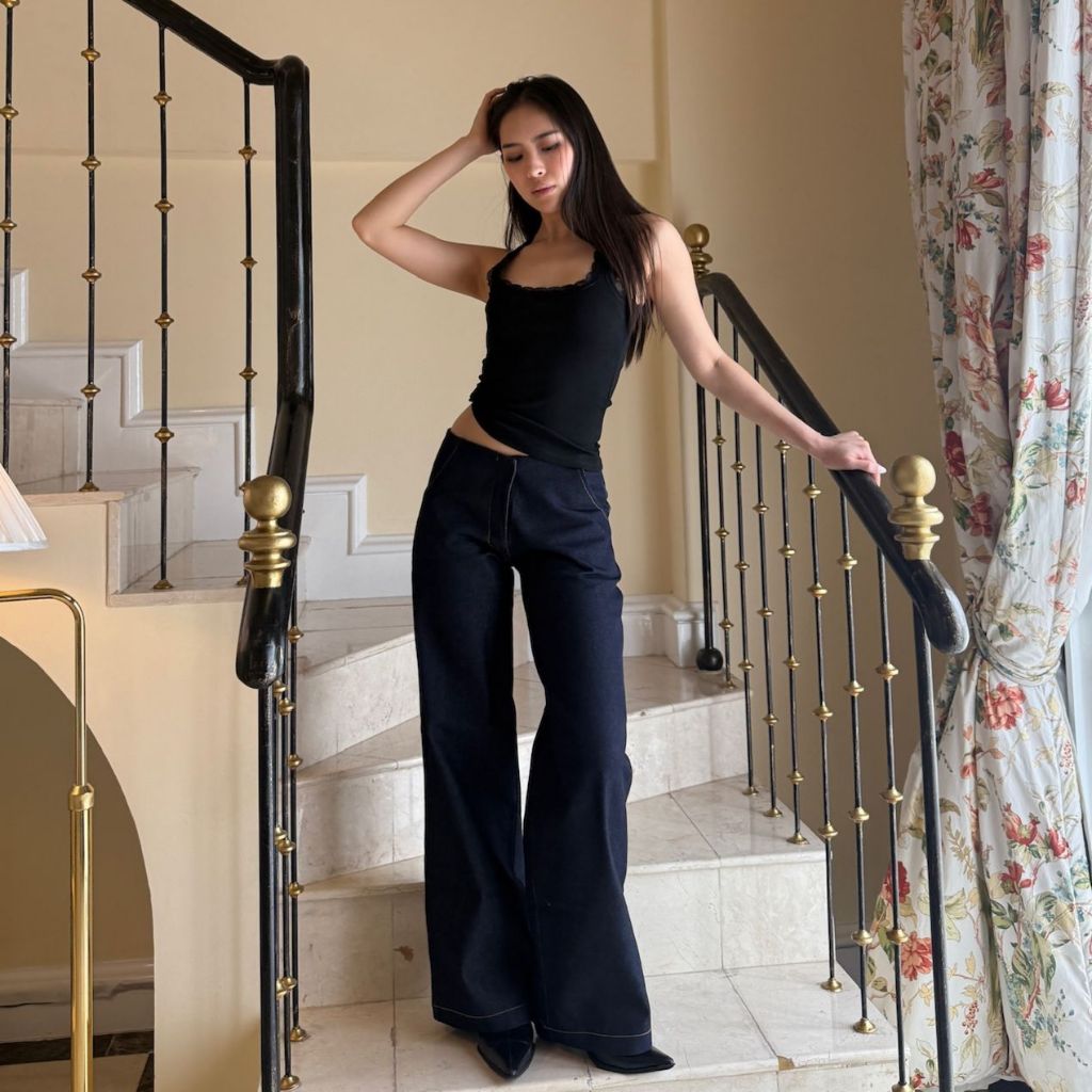 กางเกง Mandy Low Waist - WEAR.THREEK | Shopee Thailand