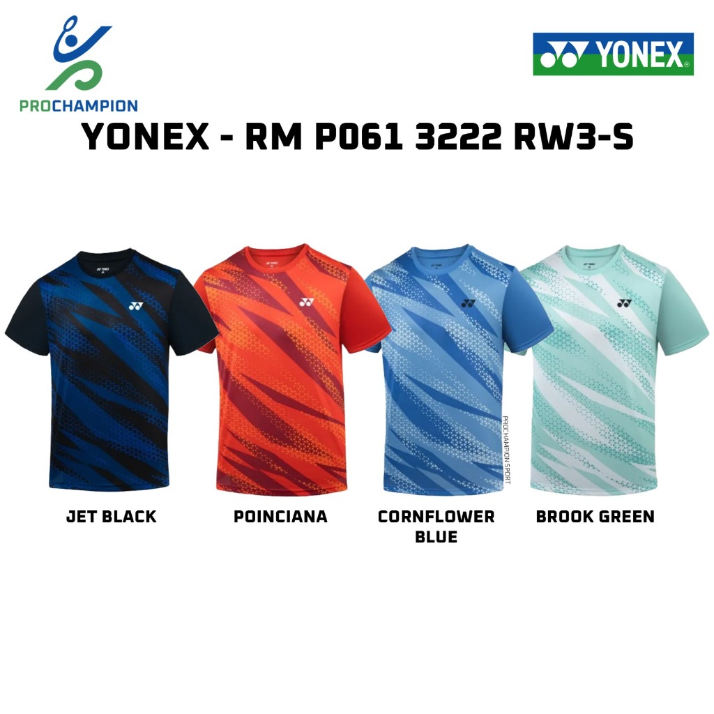 เสื้อแบดมินตัน Yonex RM P061 3222 RW3-S Series | Shopee Thailand