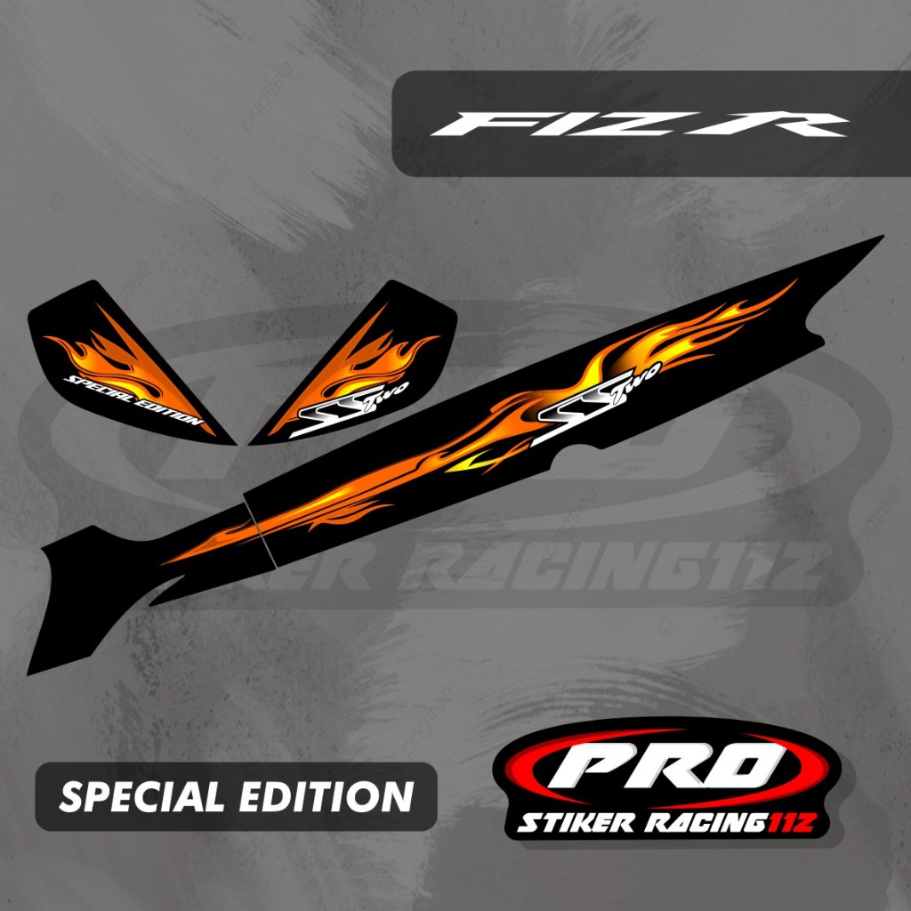 Fiz R Semifull Racing Design ฟรีขอ Striping สติกเกอร์ Fiz R ล่าสุด ...