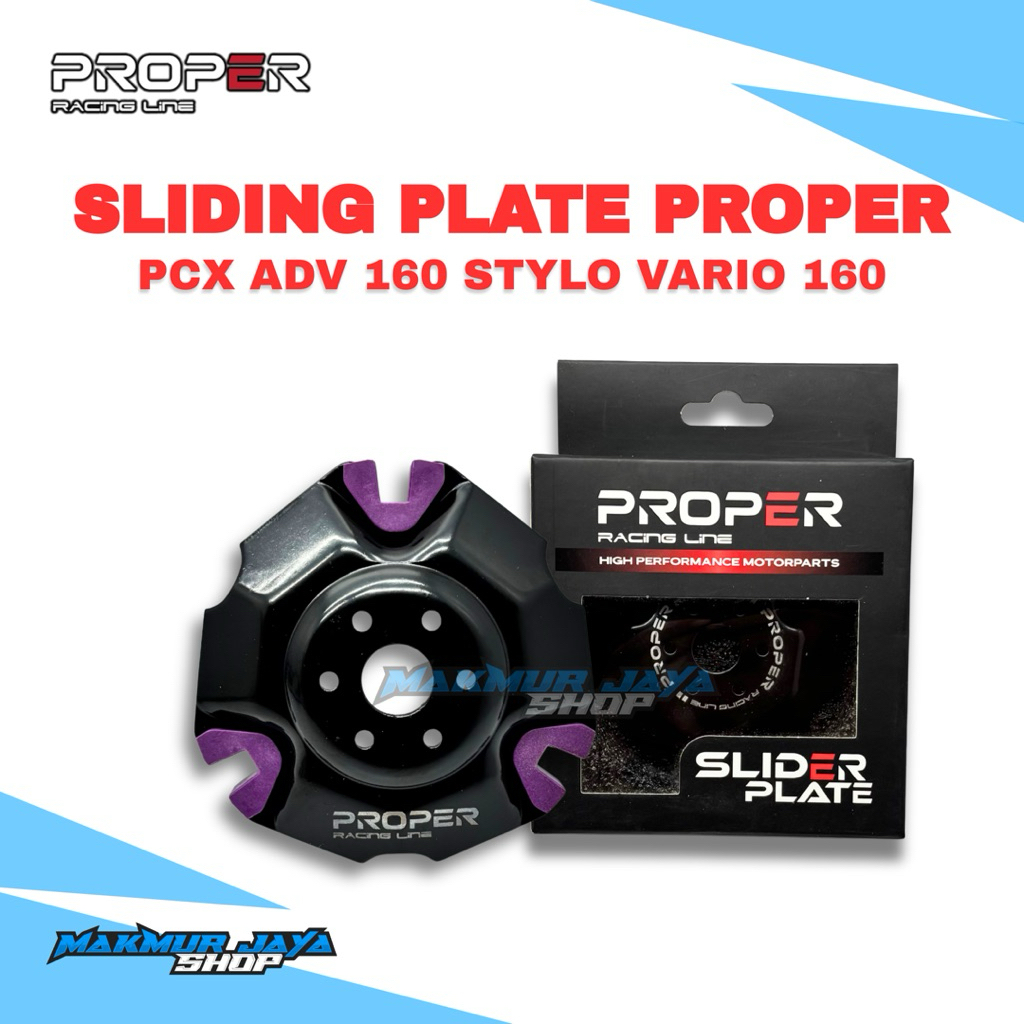 PROPER Roller Slider แผ่นฝาครอบ Vario ADV Stylo PCX 160 CBS ABS K1Z K2S ...