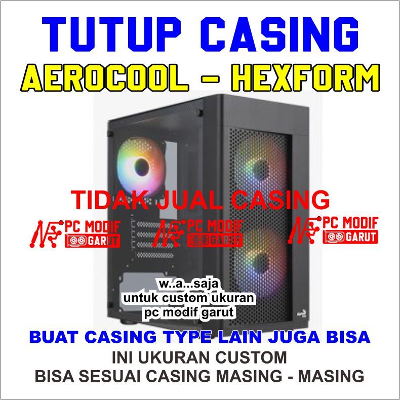 AERoCool PC CASING SIDE PANEL - ฝาครอบแบบหกเหลี่ยมเท่านั้น | Shopee ...